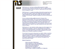 Tablet Screenshot of multi-services.net